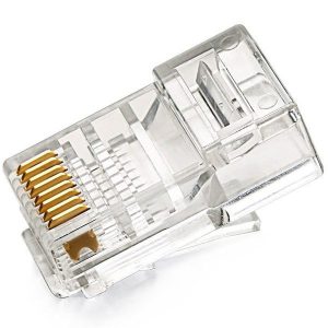 سوکت-شبکه-Cat6-Utp-پلاستیکی-RG45-برند-AMP-1